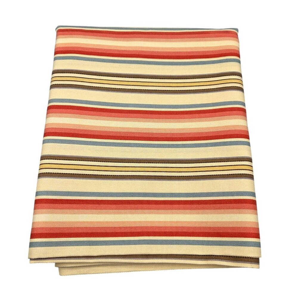 Waverly Inspirations Cocoa Ribbon Upholstery Fabric 1 1/2 Yard x 45 Inches AS IS